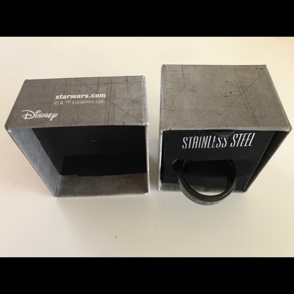 RARE Star Wars® A Long Time Ago Steel Spinner sz12 - Picture 5 of 5